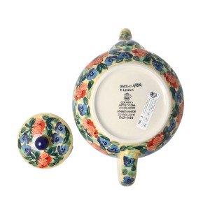 Czajnik Ceramika Artystyczna Bolesławiec do kawy V 1,2 L C060 dekU4704