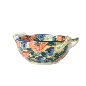 Komplet do fondue C62 Ceramika Artystyczna Bolesławiec dekU4704