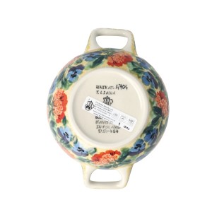 Komplet do fondue C62 Ceramika Artystyczna Bolesławiec dekU4704