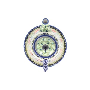 Zestaw do parzenia herbaty, czajnik 0,42 L + filiżanka 0,33 L + spodek C027 JZ71 Manufaktura w Bolesławcu