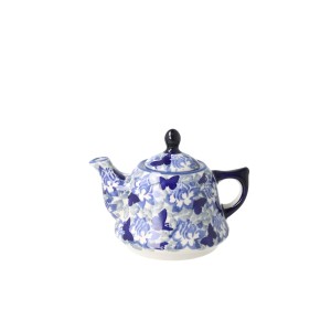 Zestaw do parzenia herbaty, czajnik 0,42 L + filiżanka 0,33 L + spodek C027 AS56 Manufaktura w Bolesławcu