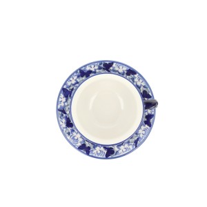 Zestaw do parzenia herbaty, czajnik 0,42 L + filiżanka 0,33 L + spodek C027 AS56 Manufaktura w Bolesławcu