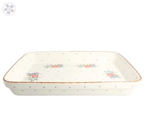 Półmisek prostokątny do zapiekania P105 GM13 Manufaktura w Bolesławcu