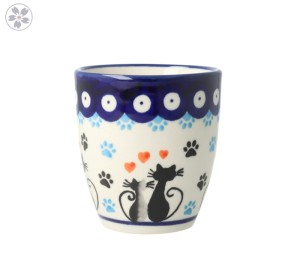 Kubek bez uszka Ceramika Bolesławiec V 0,18 L GU936 DEK1378A