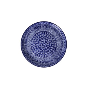 Taca na ciasto Ø 24,5 cm Ceramika Artystyczna Bolesławiec T400 dek884X