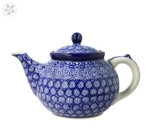 Czajnik do kawy V 1,2 L Ceramika Artystyczna Bolesławiec C060 dek884X