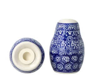 Solniczka i pieprzniczka komplet Ceramika Artystyczna Bolesławiec S131 dek884X