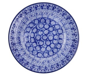 Czajnik z filiżanką Ceramika Artystyczna Bolesławiec V 0,6 L C01 DEK884X