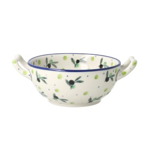 Komplet do fondue C62 Ceramika Artystyczna Bolesławiec dek2414X