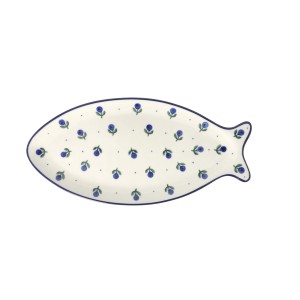 Półmisek ryba Ceramika Artystyczna Bolesławiec E19 dek135X
