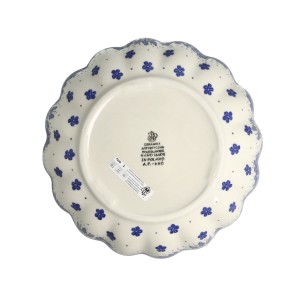 Miska falbanka Ø 24,5 cm Ceramika Artystyczna Bolesławiec M248 dek1975X