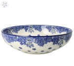 Bowl V 2 L C36 dek1975X Bolesławiec Pottery