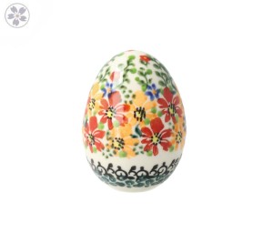Easter egg Bolesławiec Pottery Galia