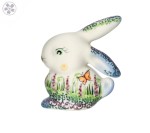 Bunny ear Lavenda Bolesławiec Pottery Galia