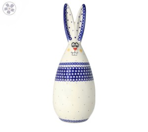 Zając duży wielkanocny 30 cm Kropki Galia