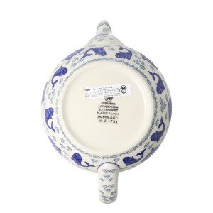 Czajnik do kawy V 1,2 L Ceramika Artystyczna Bolesławiec C060 dek2372X