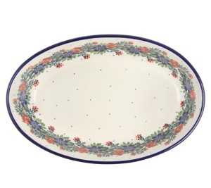 Półmisek Ceramika Artystyczna Bolesławiec 299 dek1535X