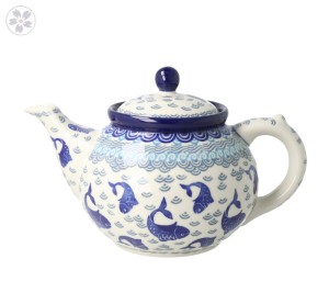 Czajnik  do kawy V 1,2 L Ceramika Artystyczna Bolesławiec C060 dek2372X