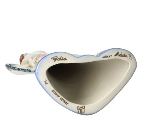 Figura anioł wys. 37 cm Pomarańczowe Kwiaty Galia