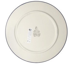 Talerz Ceramika Artystyczna Bolesławiec tost Ø 21,5 cm C23 dek2839X