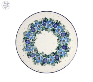 Talerz Ceramika Artystyczna Bolesławiec tost Ø 21,5 cm C23 dek2839X