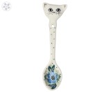 Łyżeczka kotek Ceramika Artystyczna Bolesławiec H19 dek2839X