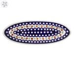 Półmisek łódka dł. 33 cm GU2028DEK41 Ceramika Bolesławiec