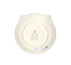 Filiżanka i spodek kotek V 0,25 L Ceramika Artystyczna Bolesławiec H16 dek2638X