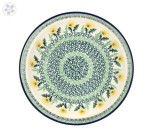 Tray 24,5 cm T400dek2638X Bolesławiec Pottery 