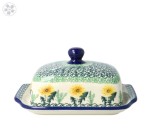 Butterdish M295dek2638X Bolesławiec Pottery