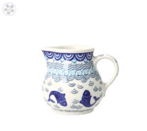 Serwis kawowo herbaciany dla 4 osób Ceramika Artystyczna Bolesławiec dek2372X