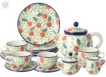 Coffe/tea set dek3248X Bolesławiec Pottery 