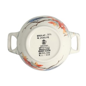 Miska fondue Ceramika Artystyczna Bolesławiec C61 dekU5074