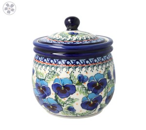 Container V 1,0 L GU1210DEK277Art Bolesławiec Pottery