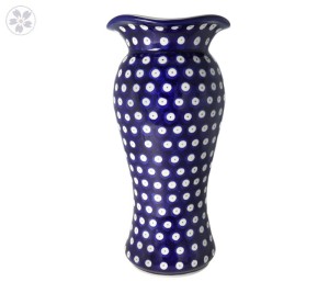 Vase h 28 cm dek70AX Bolesławiec Pottery