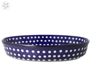 Tray 297 32x23cm 70AX Bolesławiec Pottery