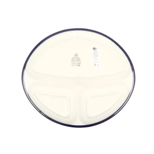 Talerz dzielony Ceramika Artystyczna Bolesławiec 485 dek2812X