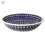 Duża miska ø 33,2 cm GU1253DEK487 Ceramika Bolesławiec