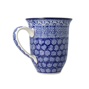 Kubek Latte V 0,45 L Ceramika Artystyczna Bolesławiec K826 dek884X