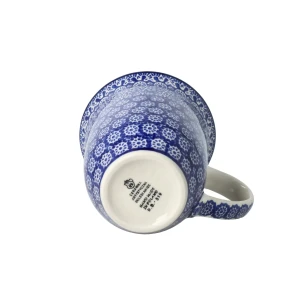 Kubek Latte V 0,45 L Ceramika Artystyczna Bolesławiec K826 dek884X