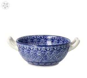 Miska fondue Ceramika Artystyczna Bolesławiec C61 dek884X