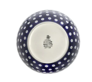 Wazon pękaty Ceramika Artystyczna Bolesławiec F14 dek70AX