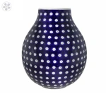 Wazon pękaty Ceramika Artystyczna Bolesławiec F14 dek70AX