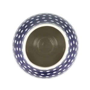 Wazon pękaty Ceramika Artystyczna Bolesławiec F14 dek70AX