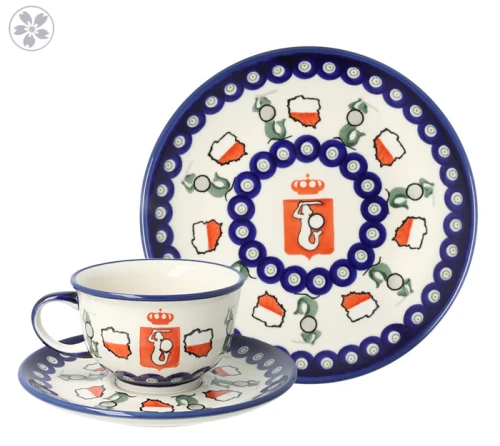 CERAMIKA BOLESŁAWIEC Zestaw Na prezent DeLux DEK1408A