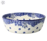 Bowl V 2 L F32dek1975X Bolesławiec Pottery