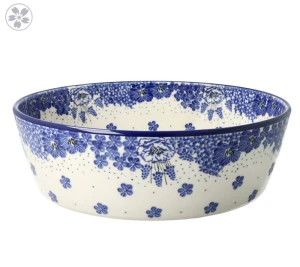 Miska na owoce V 2,0 L Ceramika Artystyczna Bolesławiec F32 dek1975X