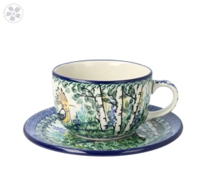 Zestaw na prezent lux dekU5076 Ceramika Artystyczna Bolesławiec