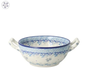 Miska fondue Ceramika Artystyczna Bolesławiec C61 dek2858X