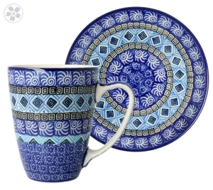 Zestaw NA START dek1971X Ceramika Artystyczna Bolesławiec